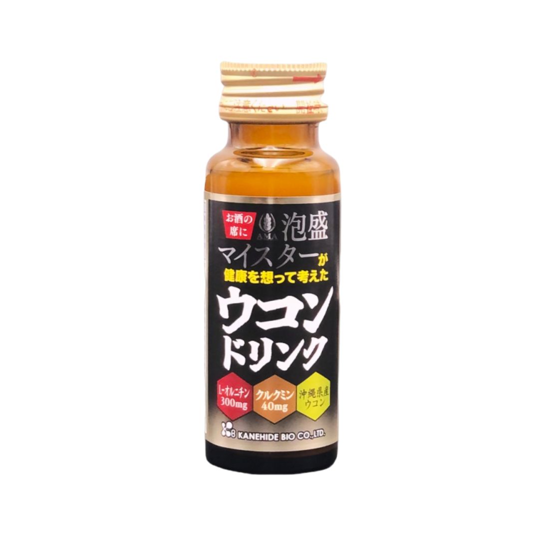 泡盛ﾏｲｽﾀｰが健康を想って考えたｳｺﾝﾄﾞﾘﾝｸ （50ml）1本